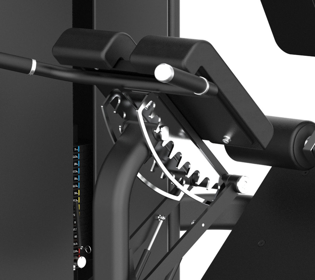 TOORX Rückenstrecker 45° (Dual Hyperextension) PLX-8530
