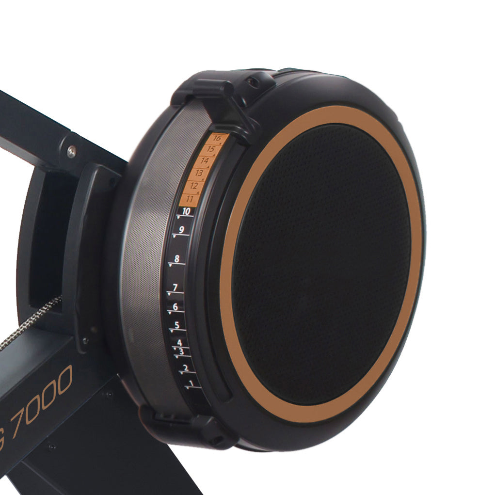 TOORX Rudergerät mit Magnetwiderstand RWX Airmag 7000