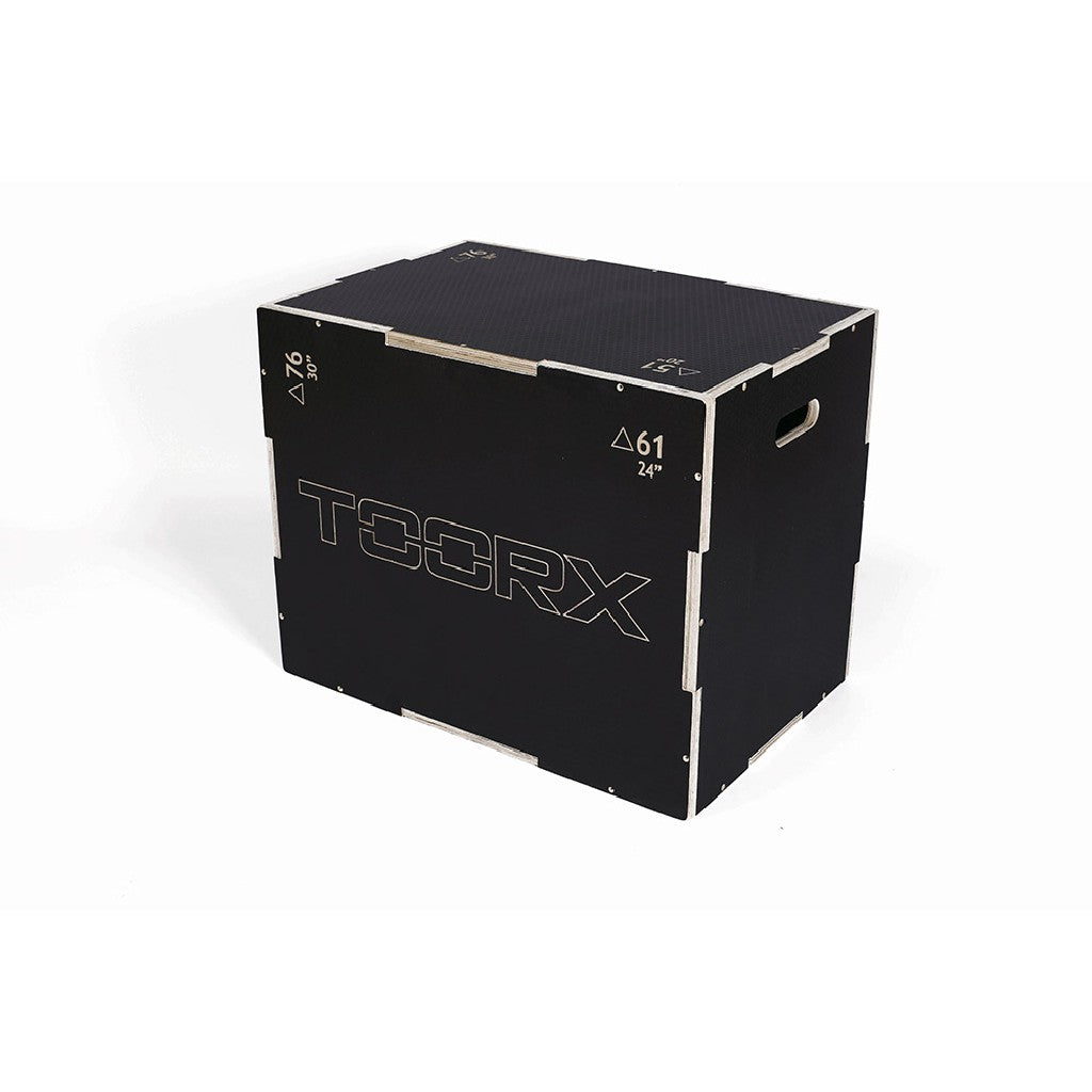 TOORX Plyo Box 3 in 1 Holz mit Honeycomb-Oberfläche