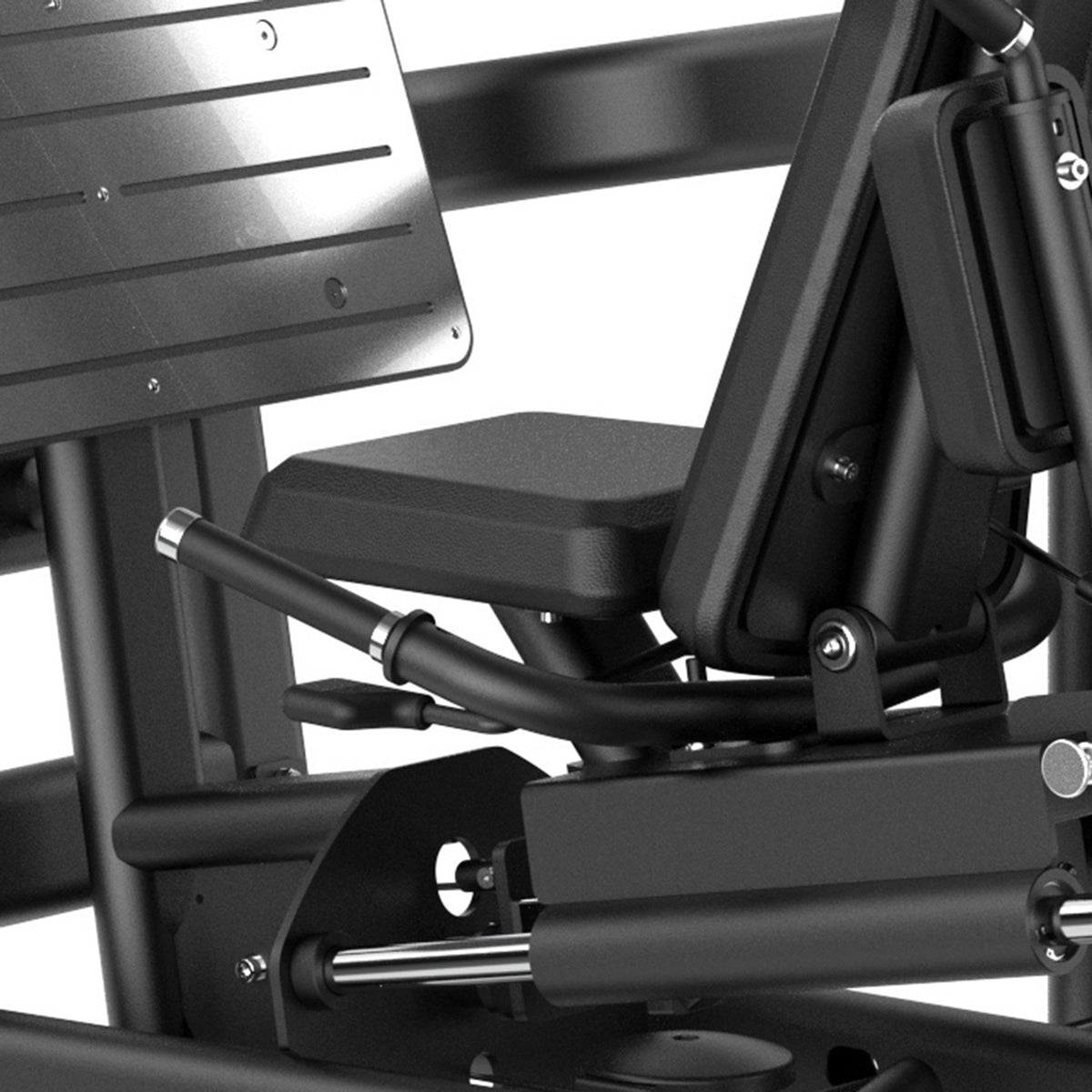 TOORX Beinpresse horizontal / Hack Squat mit 150 kg Steckgewicht PLX-9130
