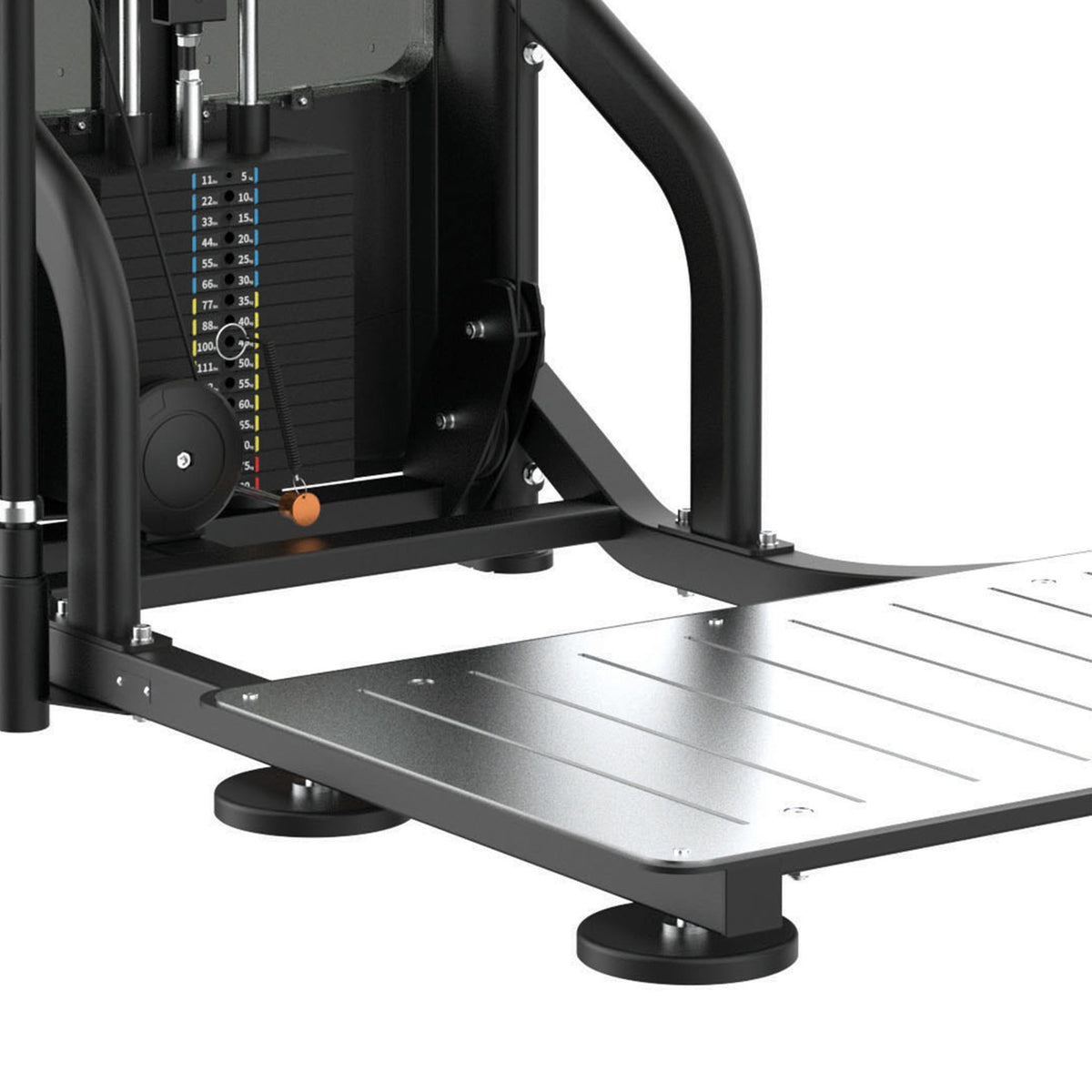 TOORX Bizeps-/Trizepsmaschine stehend mit 80 kg Steckgewicht PLX-9450