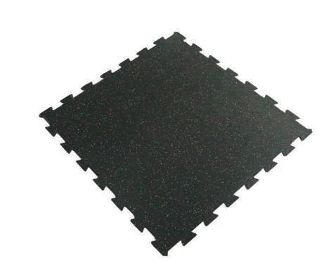 TOORX Puzzle-Bodenplatten Gummigranulat 8 mm