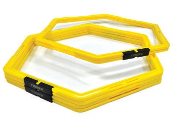 TOORX Hex-Agility-Leiter klappbar