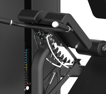 TOORX Rückenstrecker 45° (Dual Hyperextension) PLX-8530