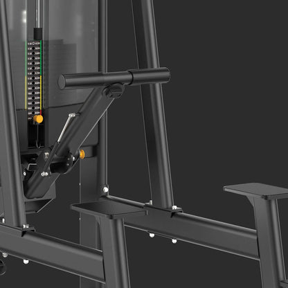 TOORX Klimmzug- und Dipmaschine mit Gewichtsunterstützung, 90 kg Steckgewicht PLX-8400