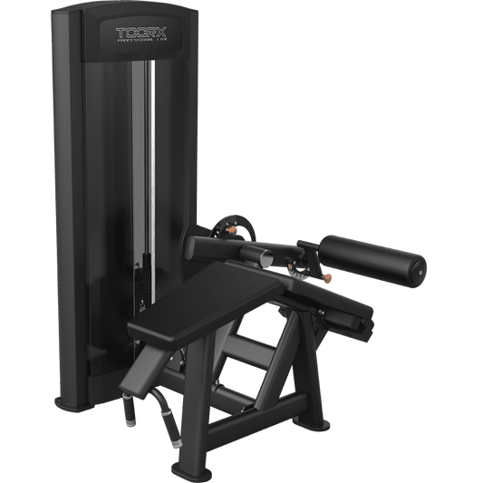TOORX Beinbeuger liegend mit 80 kg Steckgewicht PLX-6800