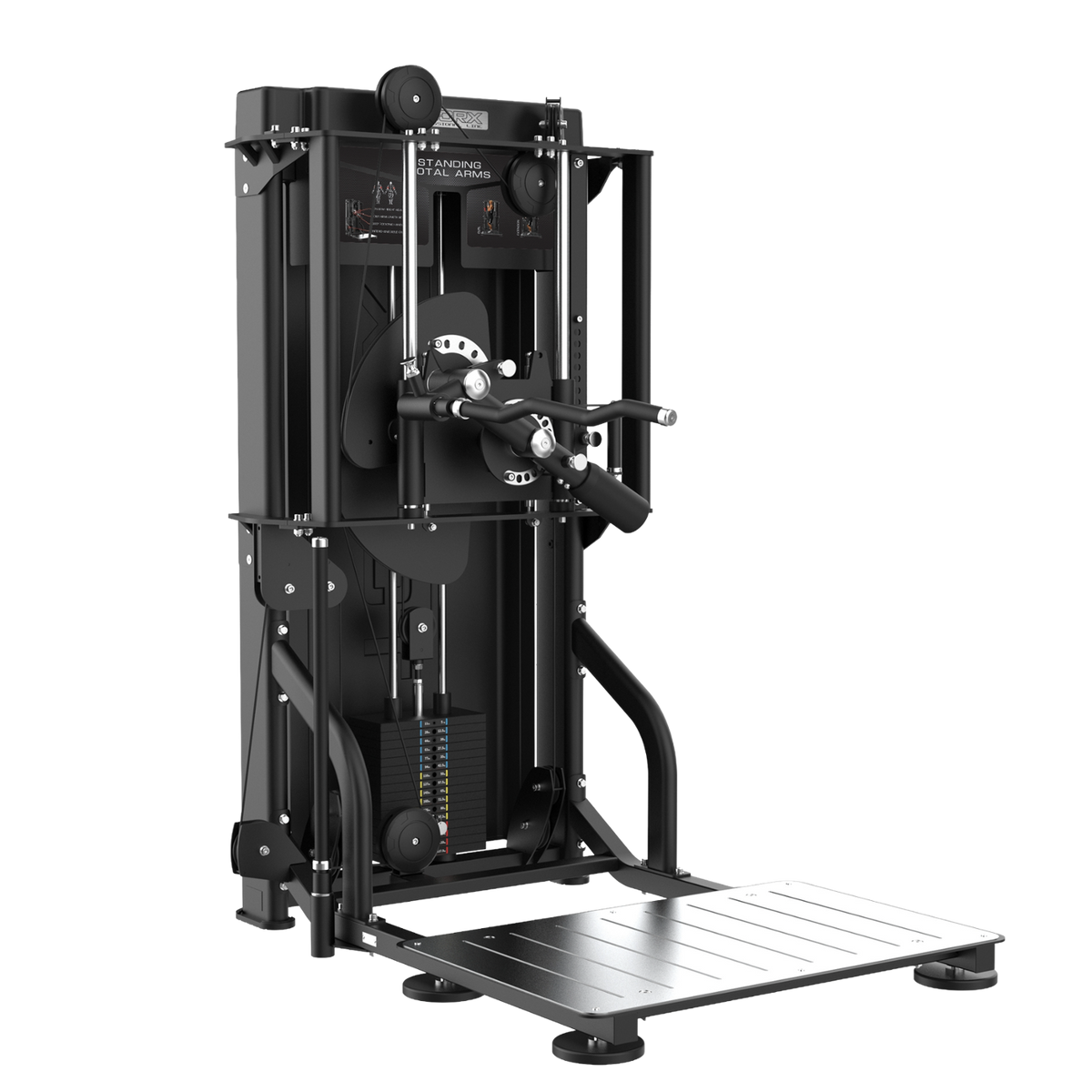 TOORX Bizeps-/Trizepsmaschine stehend PLX-9040