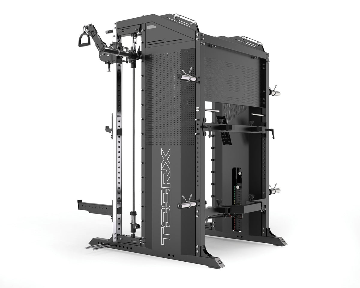 TOORX All-in-One-Station mit Fly-Armen, Multipresse und Hack Squat ASX-9500