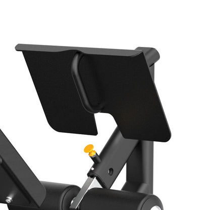 TOORX Rückenstrecker 45° (Dual Hyperextension) mit 80 kg Steckgewicht PLX-9050