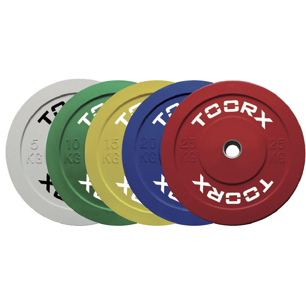 TOORX Bumper-Hantelscheiben Challenge