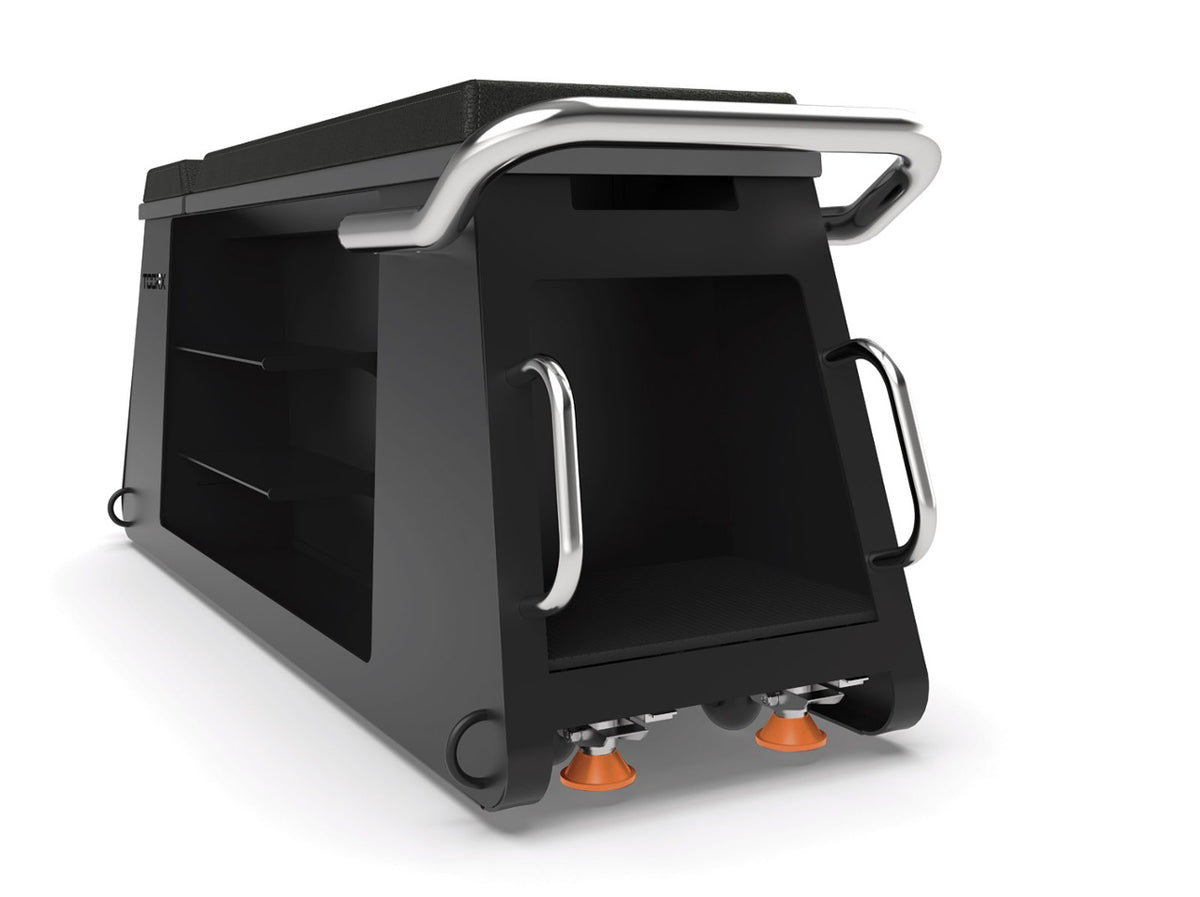 TOORX Hantelbank verstellbar mit Stauraum WBX-1000