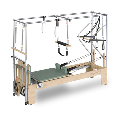 TOORX Liveness Cadillac Reformer PTX-6000 Eichenholz – Ansicht 3