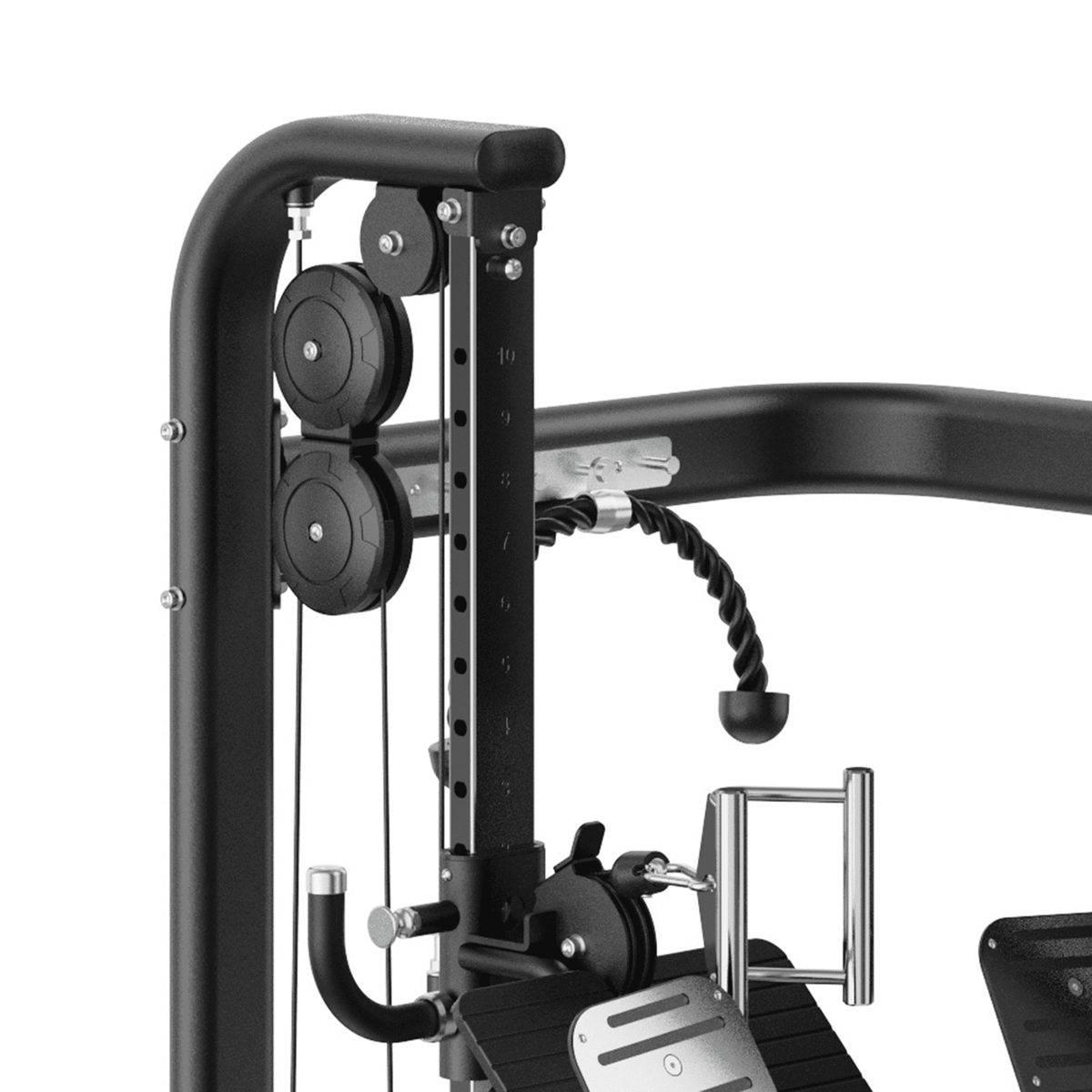 TOORX Seilzugstation verstellbar PLX-7730 – Ansicht 3