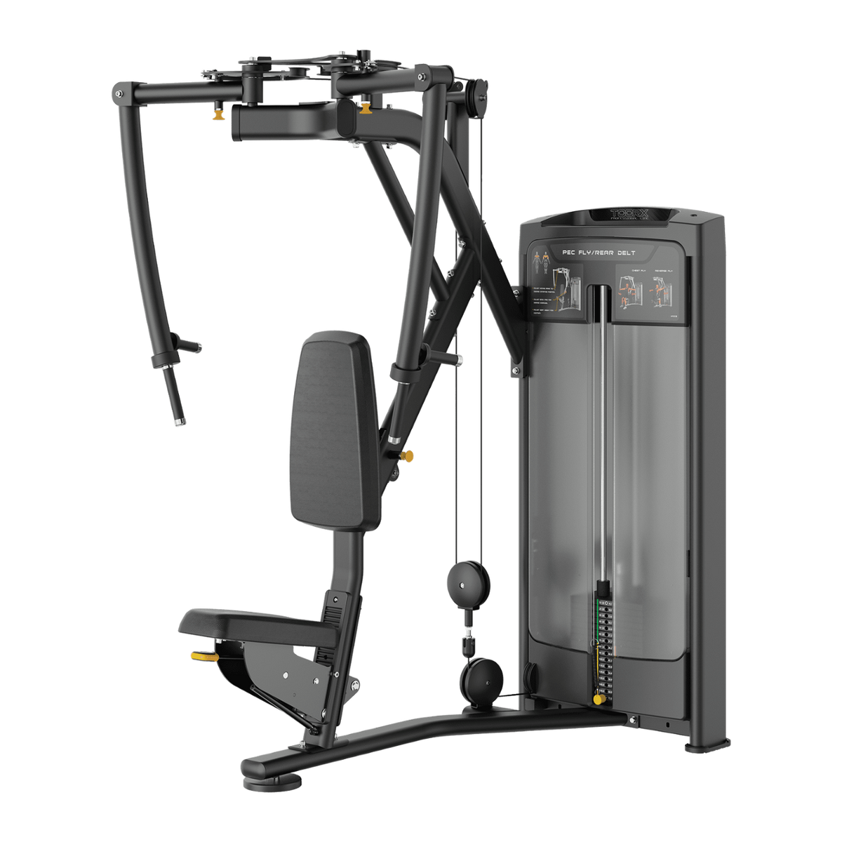 TOORX Butterfly / Butterfly Reverse mit 90 kg Steckgewicht PLX-9300