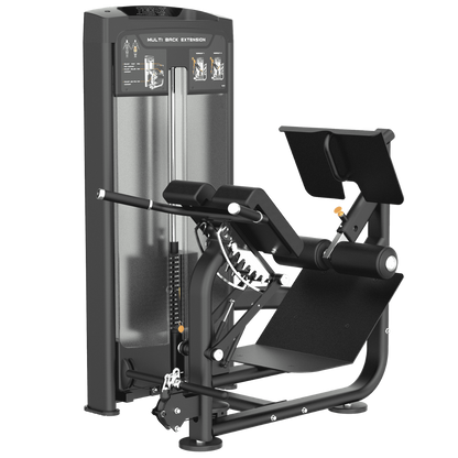 TOORX Rückenstrecker 45° (Dual Hyperextension) mit 80 kg Steckgewicht PLX-9050