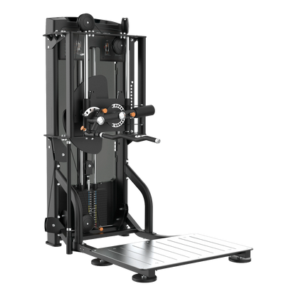 TOORX Bizeps-/Trizepsmaschine stehend mit 80 kg Steckgewicht PLX-9450