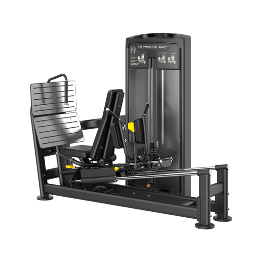 TOORX Beinpresse / Hack Squat horizontal mit 150 kg Steckgewicht PLX-9500