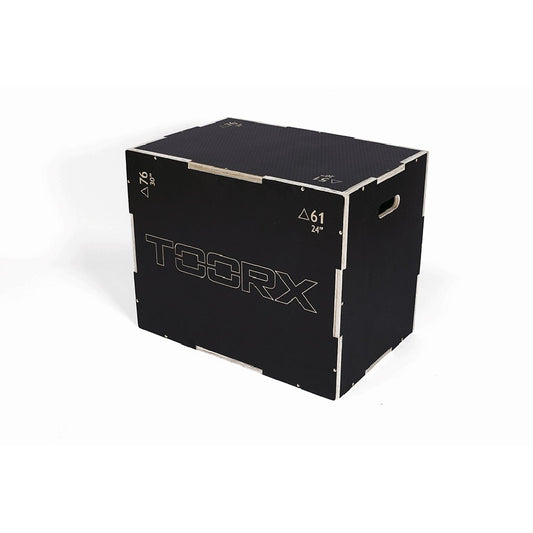 TOORX Plyo Box 3 in 1 Holz mit Honeycomb-Oberfläche