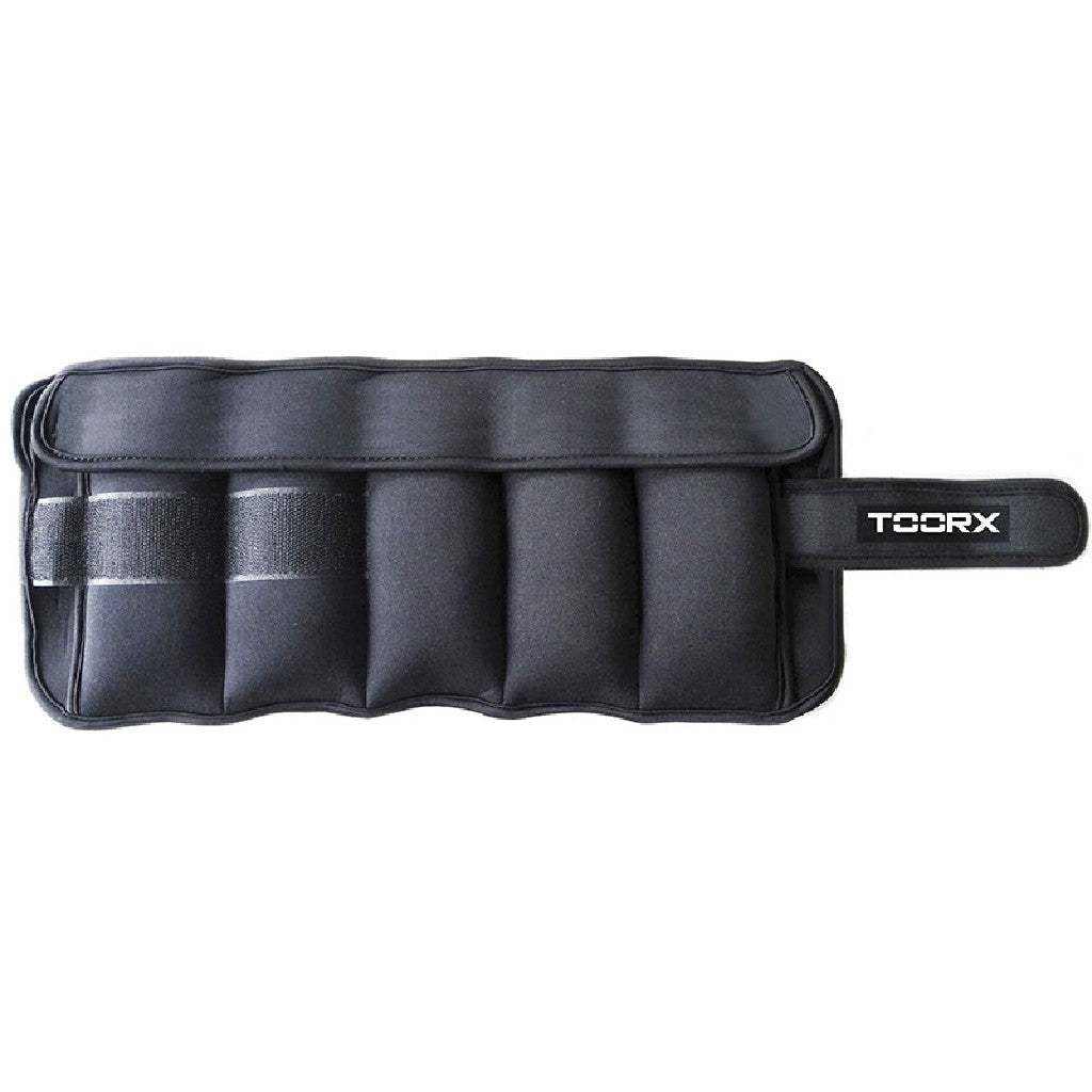 TOORX Gewichtsmanschetten mit herausnehmbaren Gewichten 2 × 2,5 kg