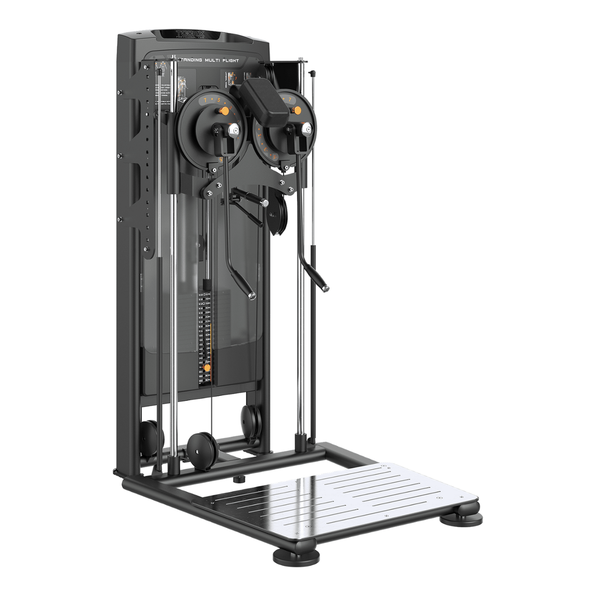 TOORX Multi Flight stehend mit 90 kg Steckgewicht PLX-8200
