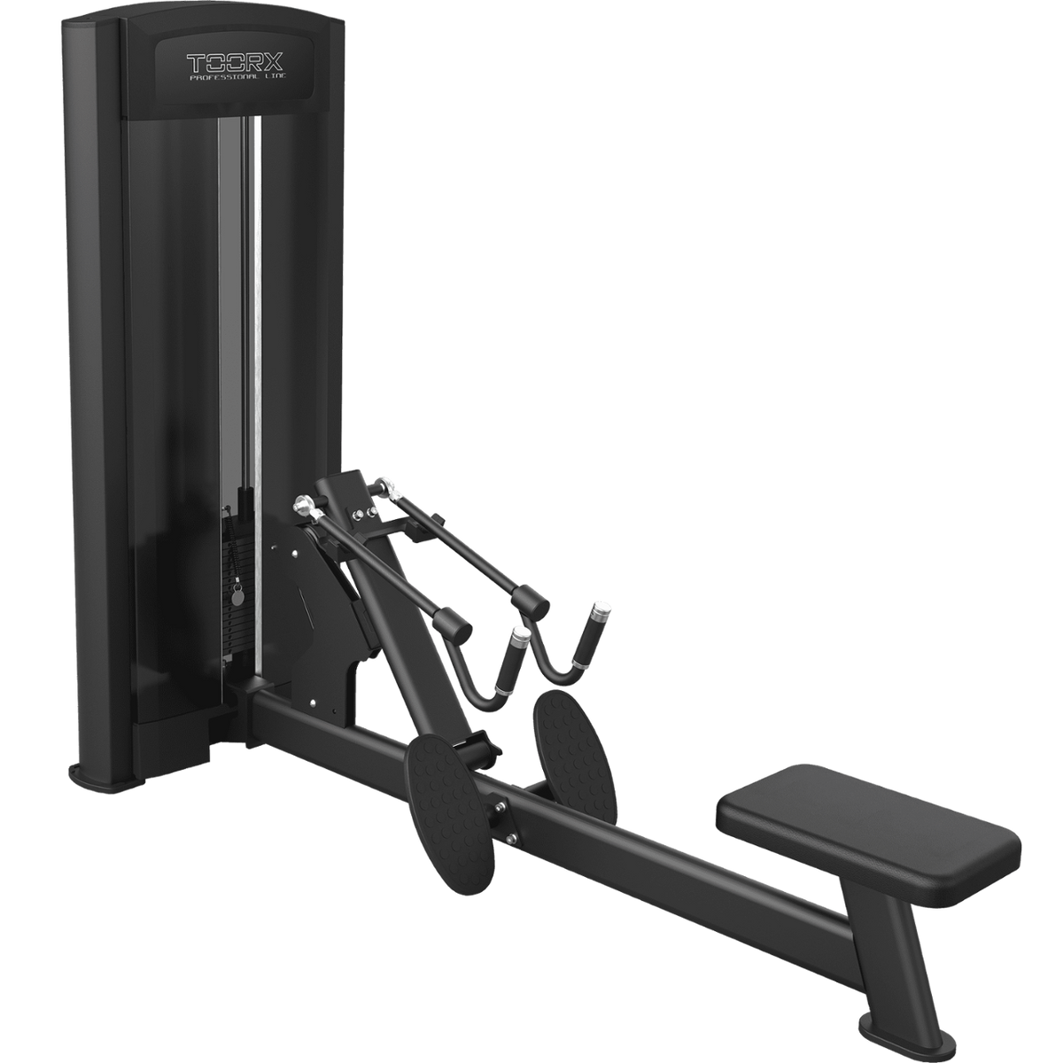 TOORX Rudermaschine sitzend (Seilzug) mit 100 kg Steckgewicht PLX-6400