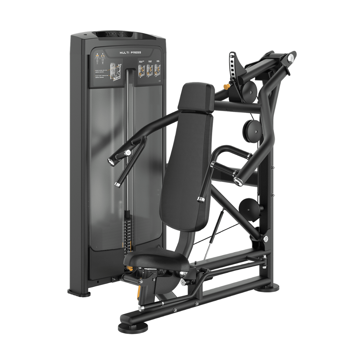TOORX Multi Press mit 100 kg Steckgewicht PLX-9200