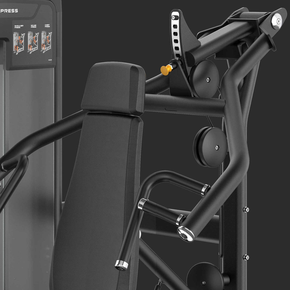 TOORX Multi Press mit 100 kg Steckgewicht PLX-9200 – Ansicht 2