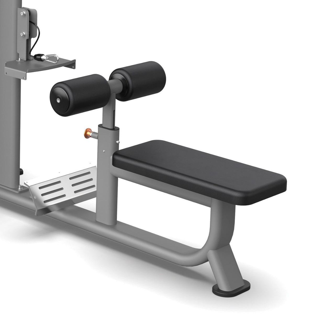 TOORX Latzug / Rudermaschine mit 100 kg Steckgewicht PLX-7500