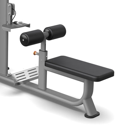 TOORX Latzug / Rudermaschine mit 100 kg Steckgewicht PLX-7500