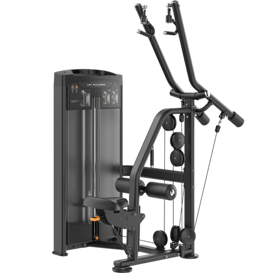 TOORX Latzug divergierend mit 100 kg Steckgewicht PLX-8350
