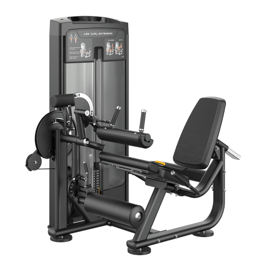 TOORX Beinbeuger / Beinstrecker sitzend mit 90 kg Steckgewicht PLX-9600