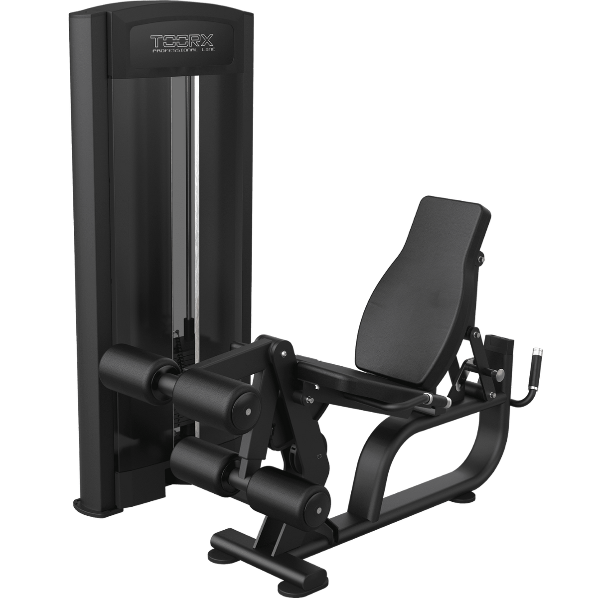 TOORX Beinstrecker / Beinbeuger liegend mit 90 kg Steckgewicht PLX-7800