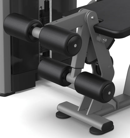 TOORX Beinstrecker / Beinbeuger liegend mit 90 kg Steckgewicht PLX-7800 – Ansicht 3