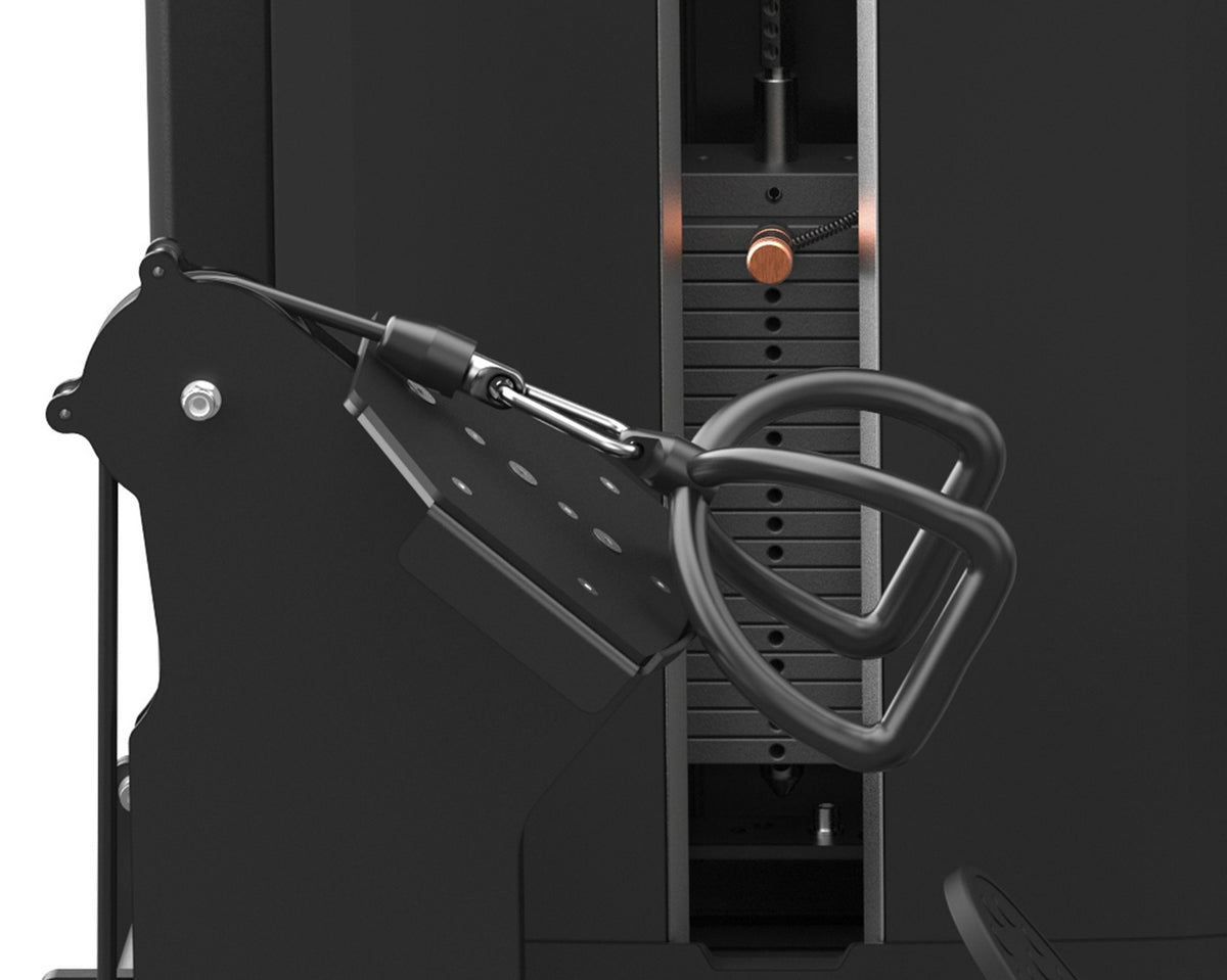 TOORX Rudermaschine sitzend (Seilzug) mit 100 kg Steckgewicht PLX-6450