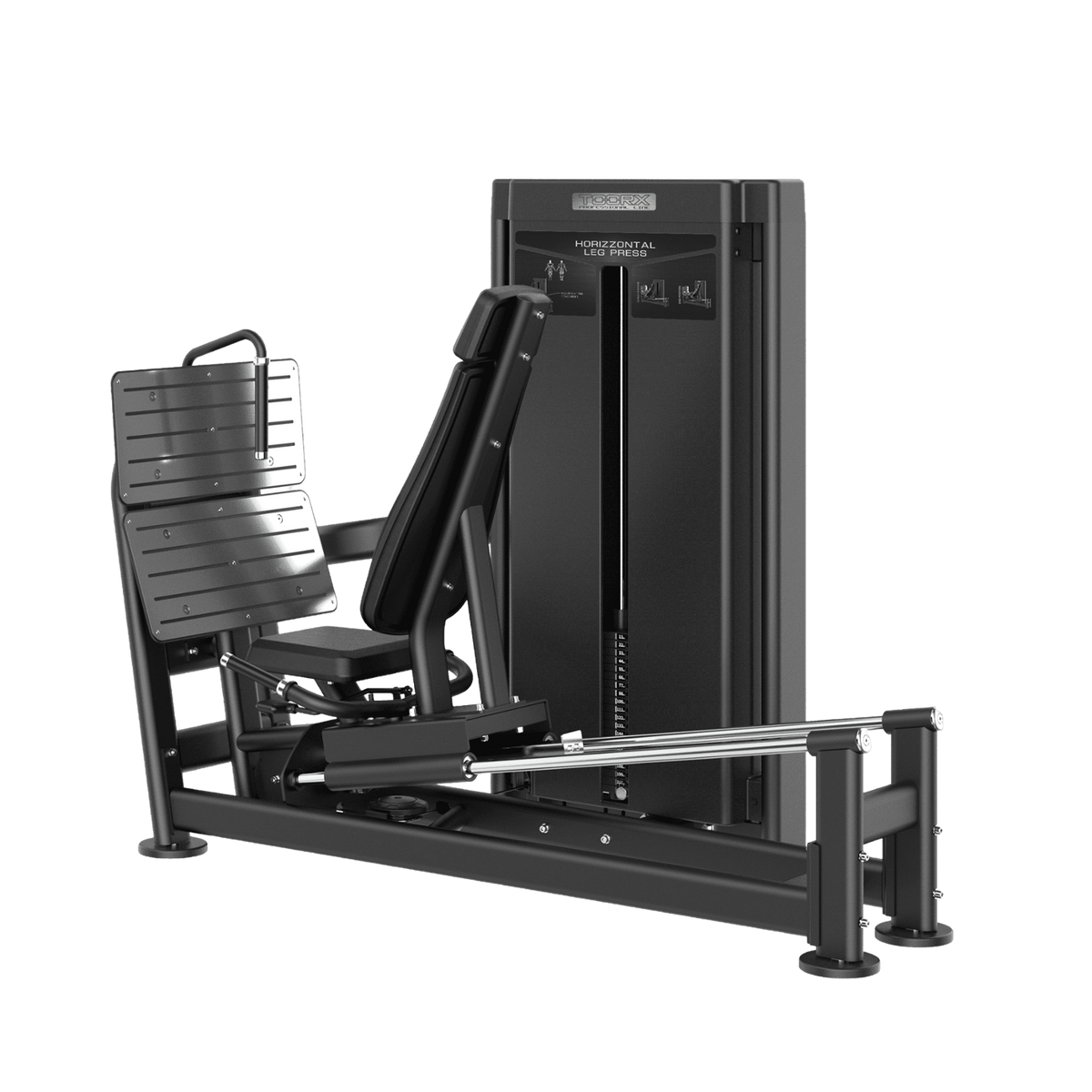 TOORX Beinpresse horizontal mit 150 kg Steckgewicht PLX-8030