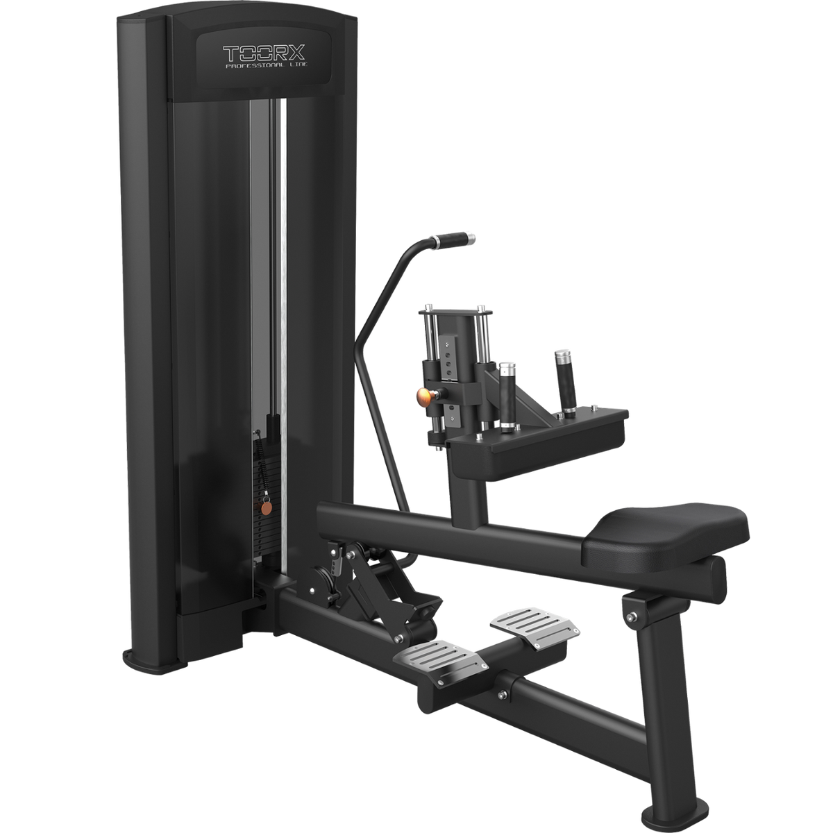 TOORX Wadenmaschine sitzend mit 80 kg Steckgewicht PLX-7200