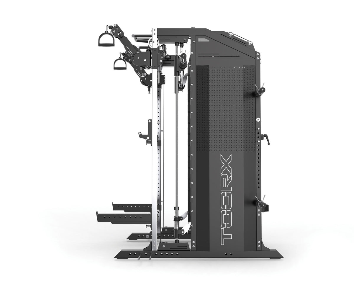 TOORX All-in-One-Station mit Fly-Armen, Multipresse und Hack Squat ASX-9500