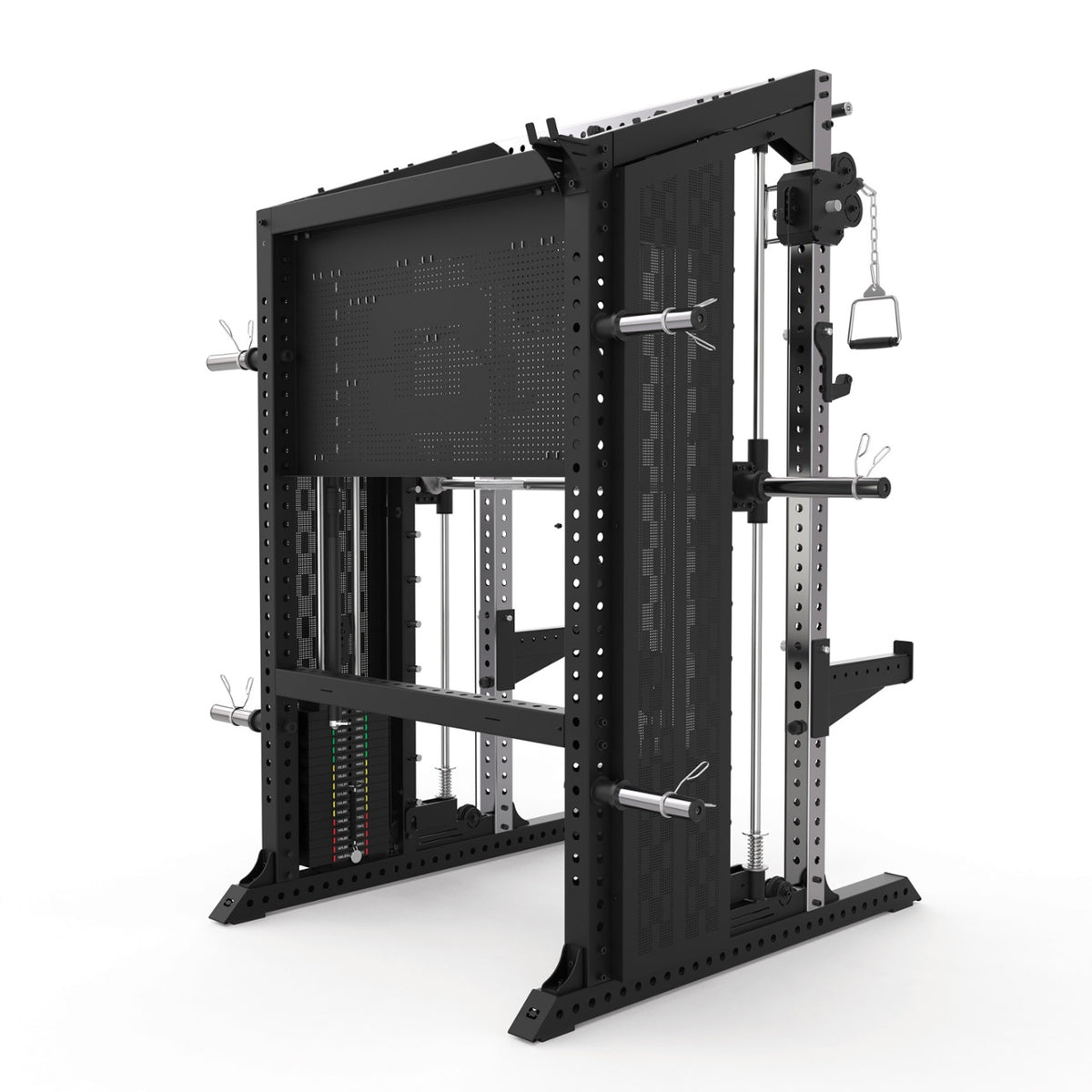 TOORX All-in-One-Station mit Functional Trainer, Multipresse und Rack ASX-8000 – Ansicht 3