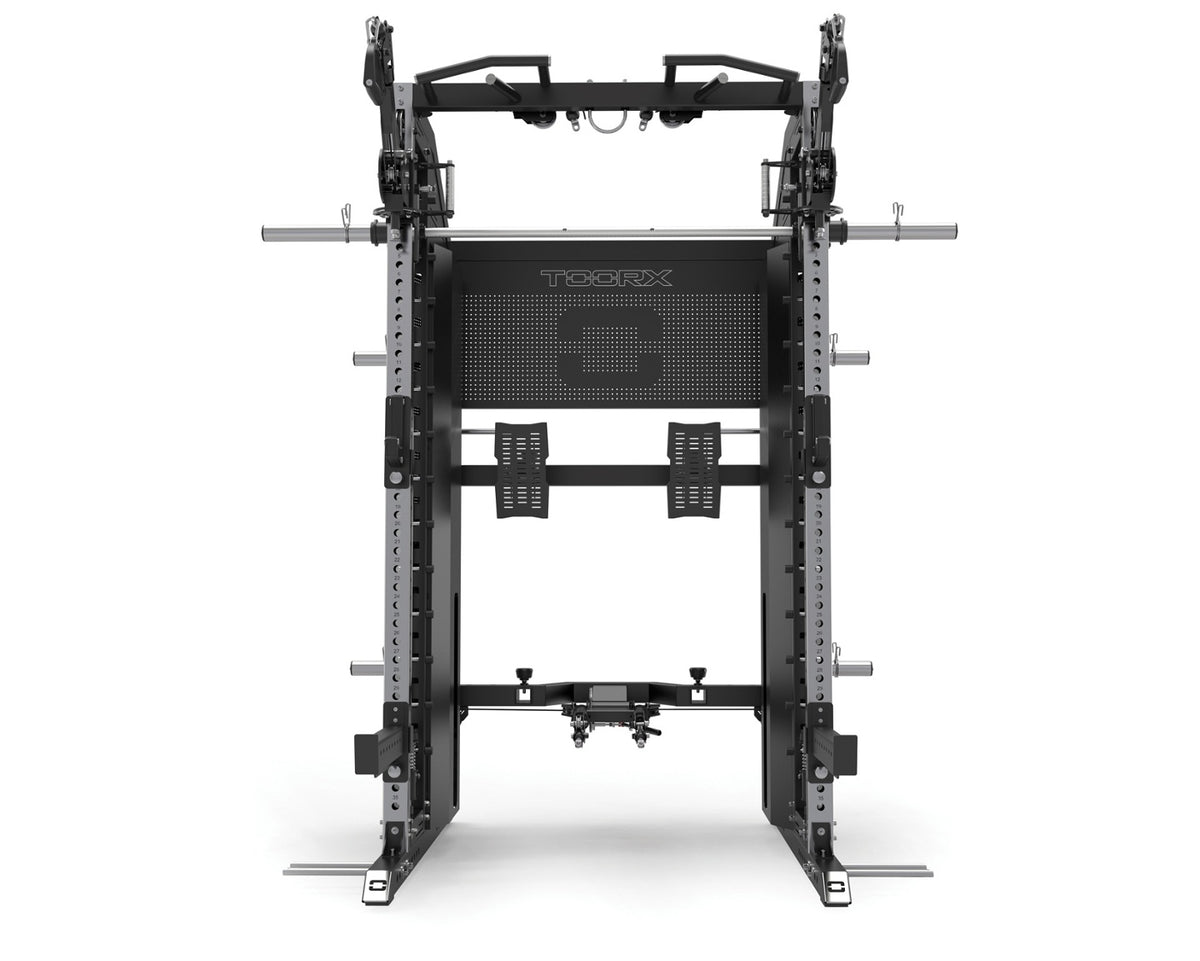 TOORX All-in-One-Station mit Fly-Armen, Multipresse und Hack Squat ASX-9500
