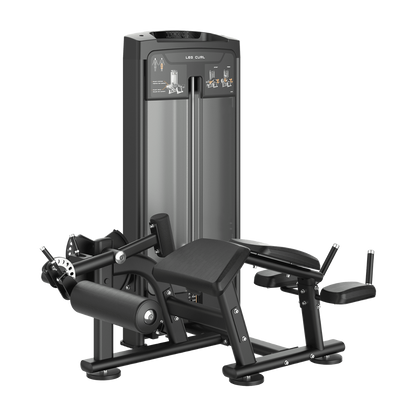 TOORX Beinbeuger liegend mit 90 kg Steckgewicht PLX-8900