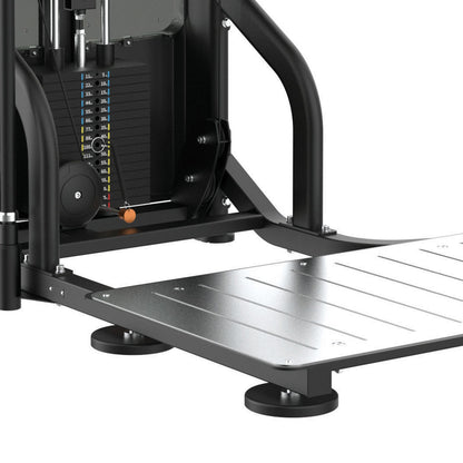 TOORX Bizeps-/Trizepsmaschine stehend mit 80 kg Steckgewicht PLX-9450