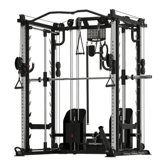 TOORX All-in-One-Station mit Functional Trainer und 3D-Multipresse ASX-9000