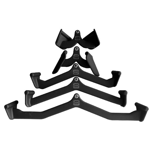 TOORX Set Latzugstangen und Griffe Dipping (5 Teile)
