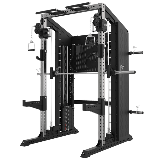 TOORX All-in-One-Station mit Functional Trainer, Multipresse und Rack ASX-8000