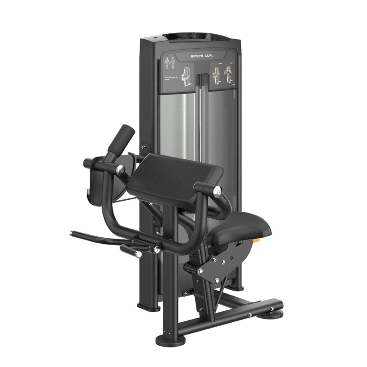TOORX Bizepsmaschine mit 80 kg Steckgewicht PLX-8600
