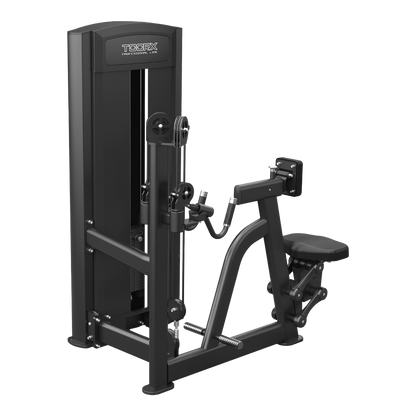 TOORX Rudermaschine mittig mit 100 kg Steckgewicht PLX-6550