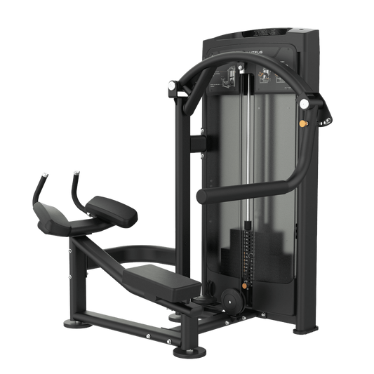 TOORX Glute-Maschine liegend mit 100 kg Steckgewicht PLX-9070
