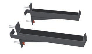 TOORX Safety-Arme für Rigs (Paar) – Ansicht 2