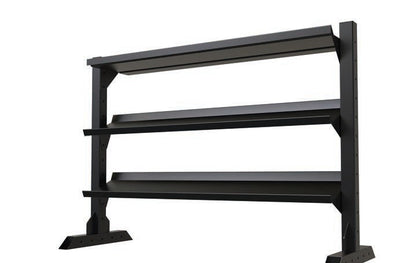 TOORX Hantelregal 3 Ebenen, 183 cm breit, Höhe 120 cm