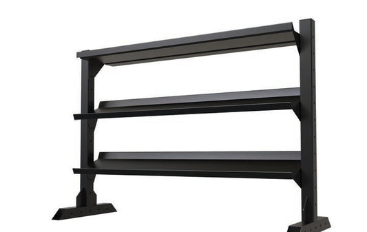 TOORX Hantelregal 3 Ebenen, 183 cm breit, Höhe 120 cm